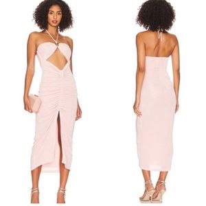NWT L*Space Stina dress in rose quartz